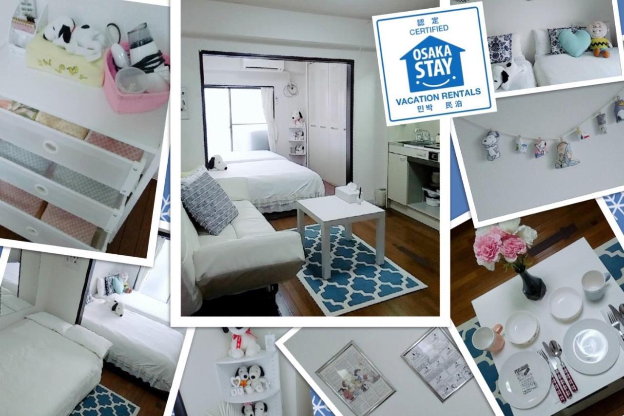 Airbnb Licensed Namba Dotonbori 1Min Max 6Pax โอซาก้า ภายนอก รูปภาพ